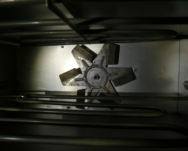 Innenansicht mit Ventilator