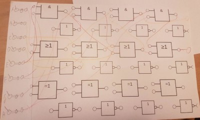 Abb. 1: Layout für Logikgatterkiste